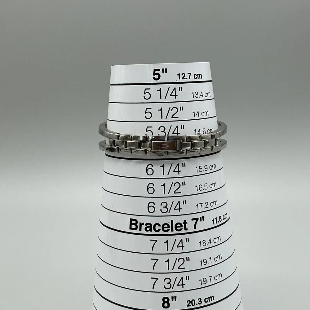 Bulova Womens Watch 17mm Two Tone Bangle Stainless Steel 98T81 New Battery 5.75